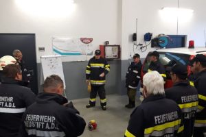 Maschinistenübung mit Neustift