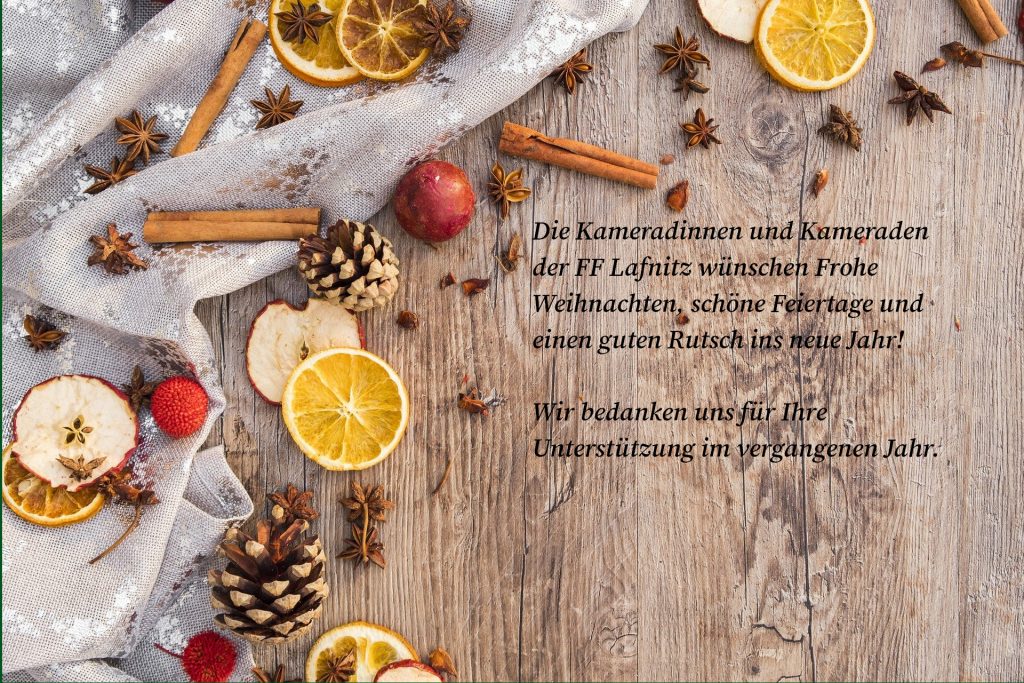 Weihnachtswünsche FF
