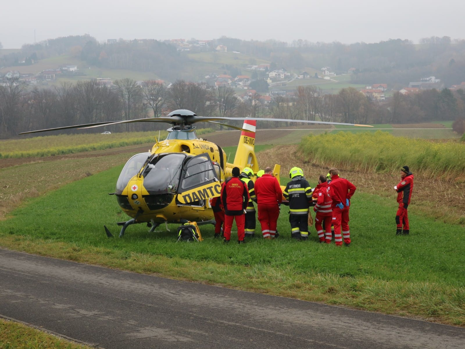 schwerer Verkehrsunfall 29.11.2022