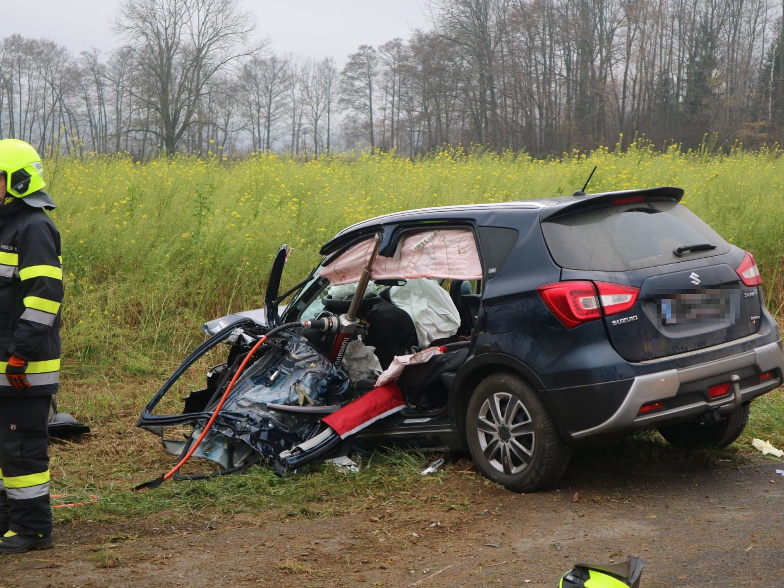 schwerer Verkehrsunfall 29.11.2022
