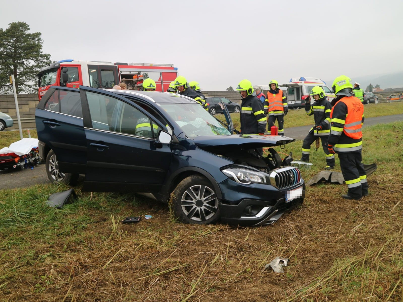 schwerer Verkehrsunfall 29.11.2022