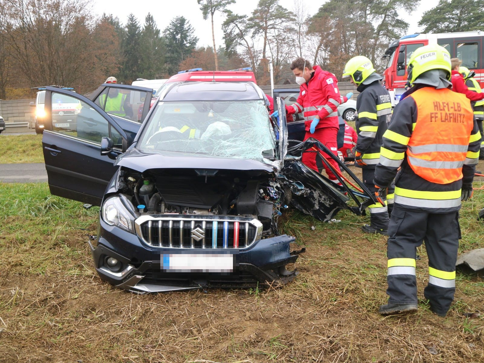 schwerer Verkehrsunfall 29.11.2022