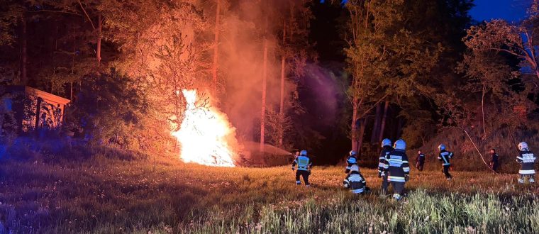 Einsatz: Waldbrand in Grafendorf