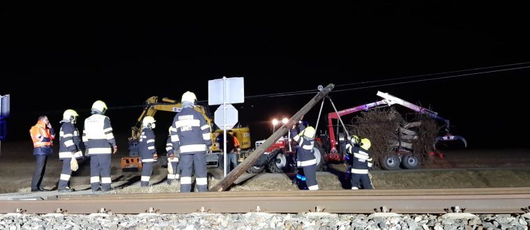 Einsatz: Unfall bei Bahnübergang