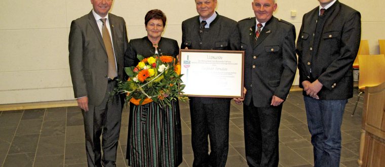 Neuer Ehrenbürger in der Gemeinde Lafnitz