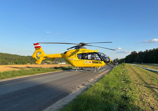 Einsatz: schwerer Arbeitsunfall