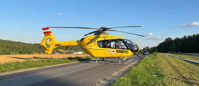 Einsatz: schwerer Arbeitsunfall