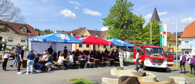 Florianifest mit Fahrzeugsegnung