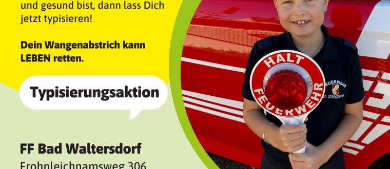 Stammzellen-Typisierungsaktion für Matteo