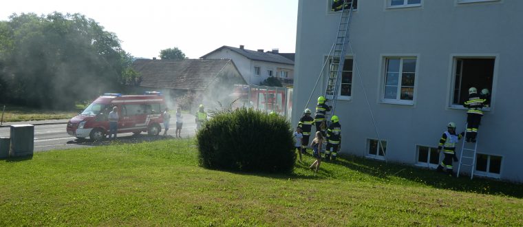 Schulübung mit der FF Rohrbach