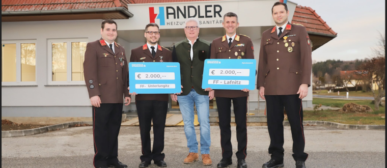 Großzügige Spende