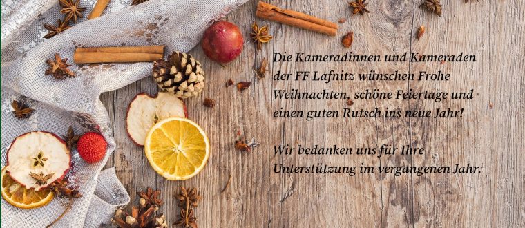 Frohe Weihnachten!