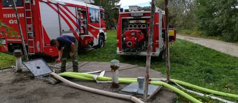 Auspump- und Reinigungsarbeiten bei der Firma DieTex