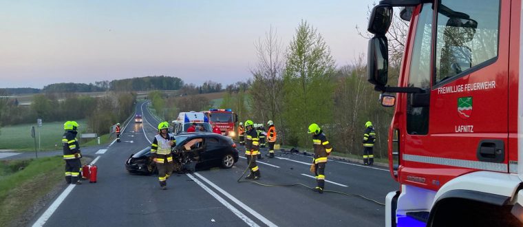 Einsatz: Unfall auf der B54