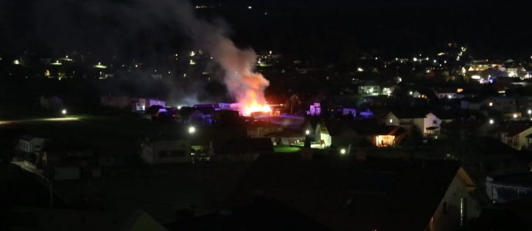 Einsatz: Brand einer Gartenhütte