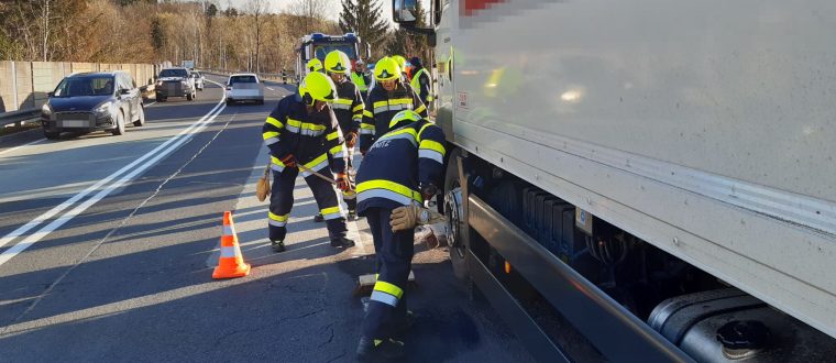 Einsatz: Ölbinden