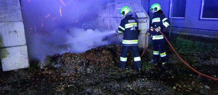 Einsatz: Brand beim Grünschnittplatz
