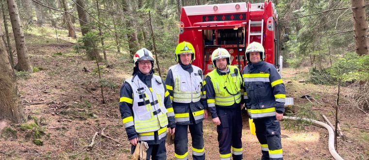 Einsatz: Waldbrand Grafendorf