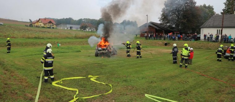 Schauübung in Wagendorf am 07.10.2018